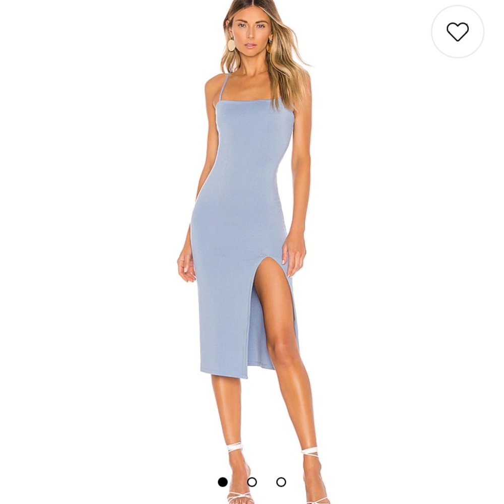 Baby blue Lovers and a friends Body con dress. Size medium!